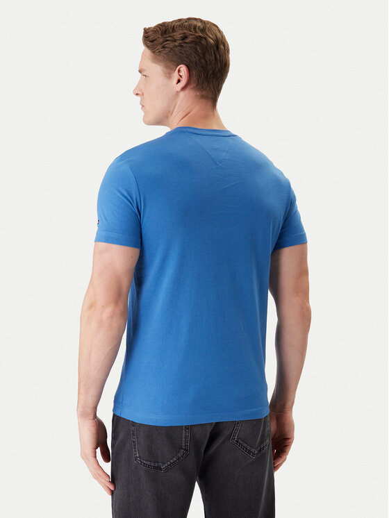 Tommy Hilfiger Tommy Hilfiger Camiseta MW0MW11797 Azul Slim Fit