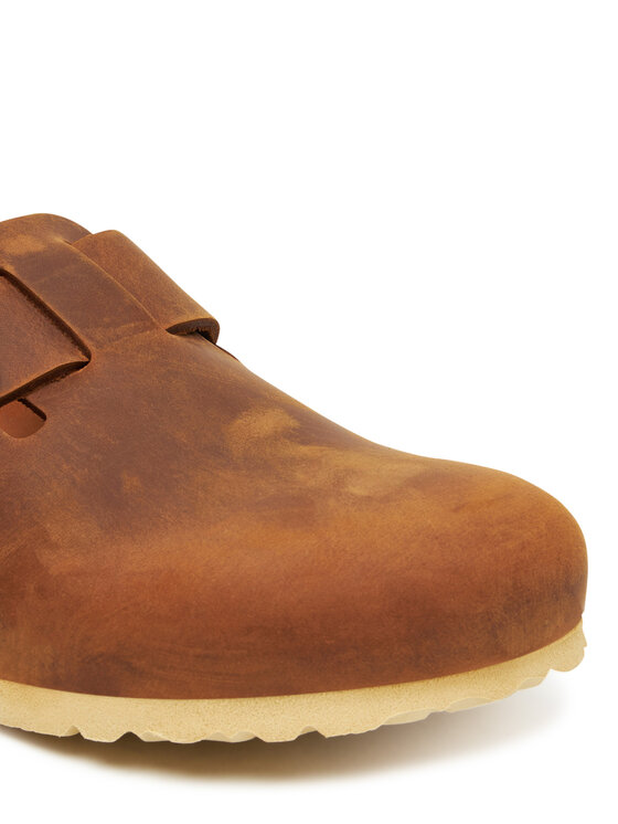 Birkenstock Шльопанці Birkenstock Boston Big Buckle Hex 1030446 Коричневий