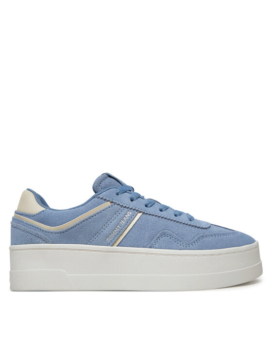 Tommy Jeans Tenisice Tommy Jeans The Greenwich Flatform Elevated EN0EN02676 Siva