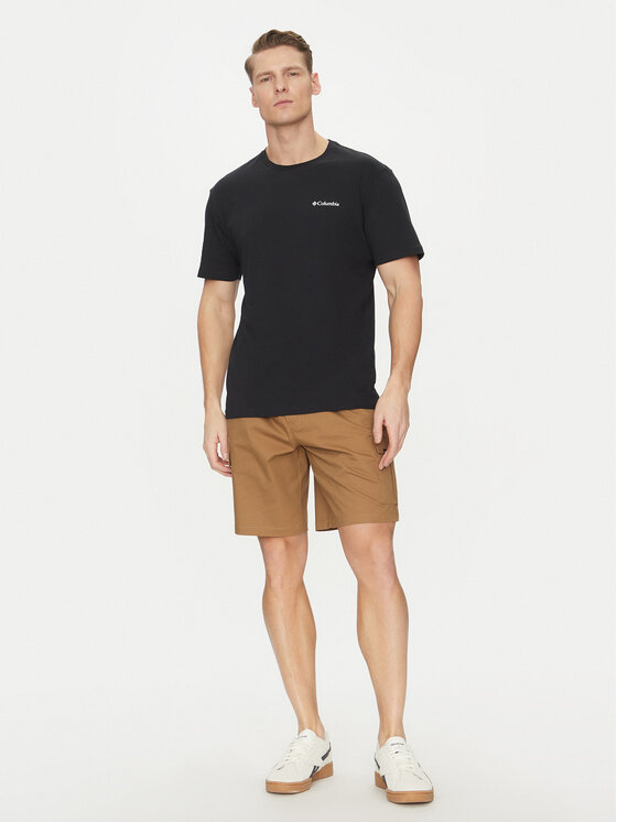 Columbia Columbia Majica Barton Springs™ 2058331 Črna Regular Fit