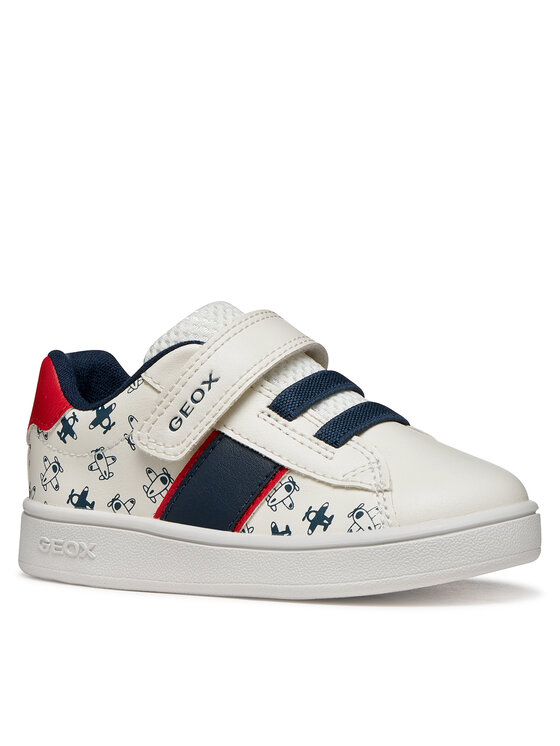 Geox Sneakers Geox B Eclyper Boy B455LA 000BC C0085 Alb