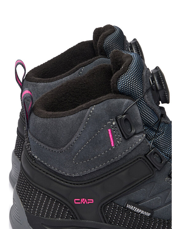 CMP Trekkingi CMP Kiruna Mid FitGo Fleece Wp 3Q57894 Czarny
