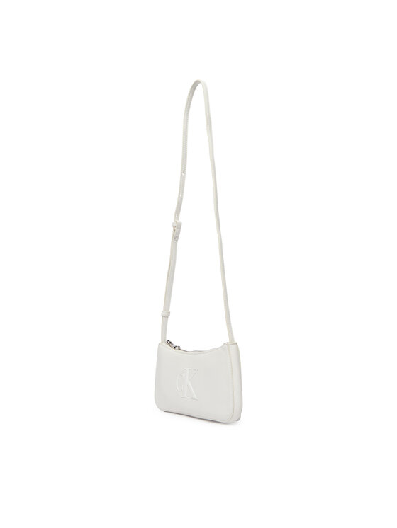 Calvin Klein Torebka Calvin Klein Bold Ck Mini Bag LV04F1125G Biały