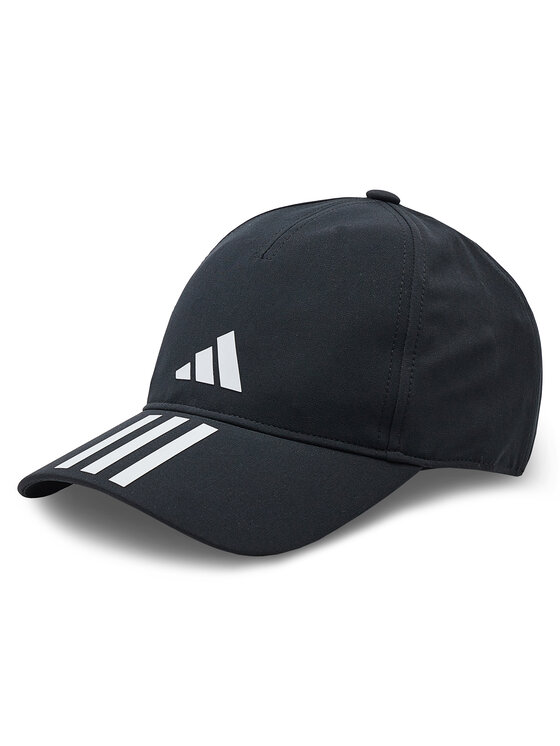 adidas Бейсболка adidas 3-Stripes AEROREADY Running Training Baseball Cap IC6520 Чорний