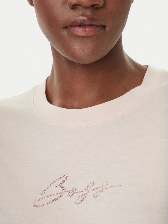 BOSS BOSS Camiseta C_Esogo_2 50538826 Rosa Regular Fit