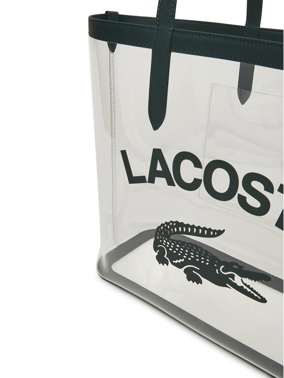 Lacoste Kabelka Lacoste NF4930AS Priehľadná