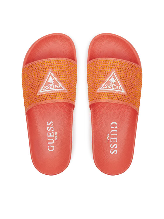 Guess Шльопанці Guess E4GZ25BB00F Оранжевий