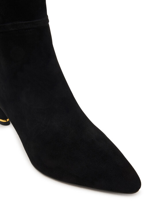 Coccinelle Botki Coccinelle C-look Suede E4 VTL 11 01 01 Czarny