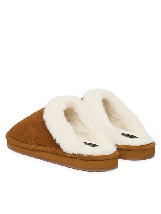Polo Ralph Lauren Papuci de casă Polo Ralph Lauren 842P24250002 Maro