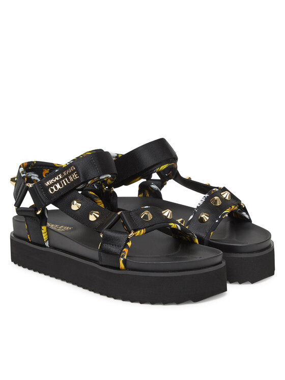 Versace Jeans Couture Sandale Versace Jeans Couture 78VA3SM2 Negru