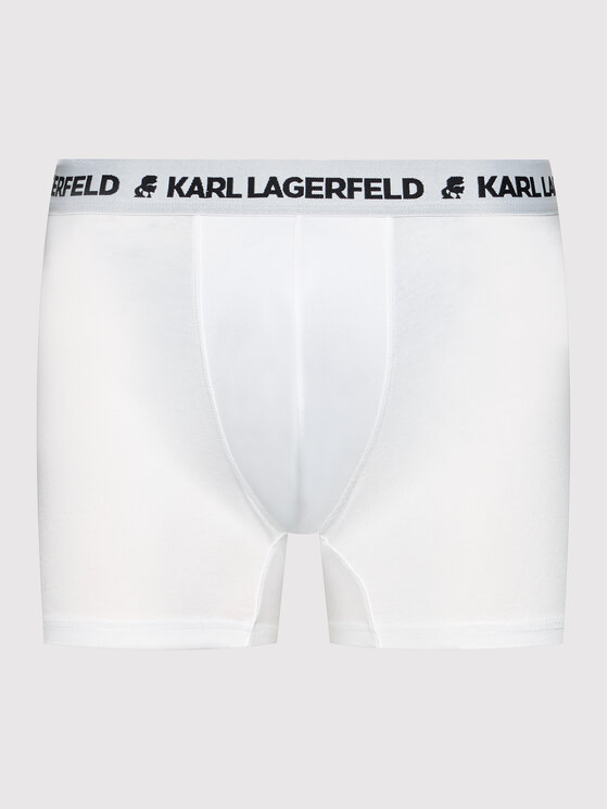 KARL LAGERFELD KARL LAGERFELD Boxer szett Logo Trunks 211M2102 Fehér