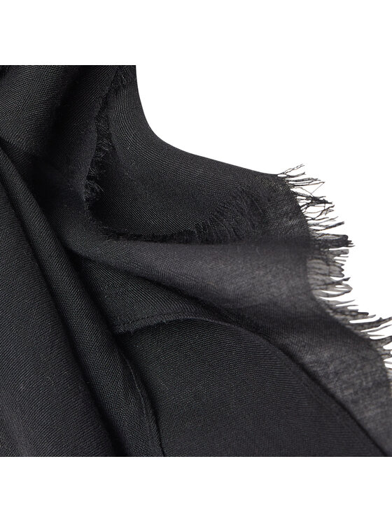 Tommy Hilfiger Scialle Tommy Hilfiger Signature Hijab AW0AW11143 Nero