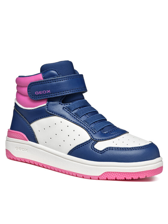 Geox Sneakersy Geox J Washiba Girl J36HXA 05415 C4211 D Granatowy