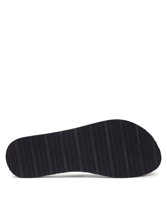 Tommy Hilfiger Japonke Tommy Hilfiger Th Corporate Sandal FW0FW09610 Mornarsko modra
