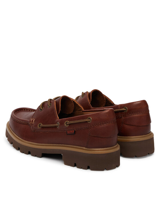 Clarks Лофери Clarks Cleyhill Boat 26186176 Коричневий