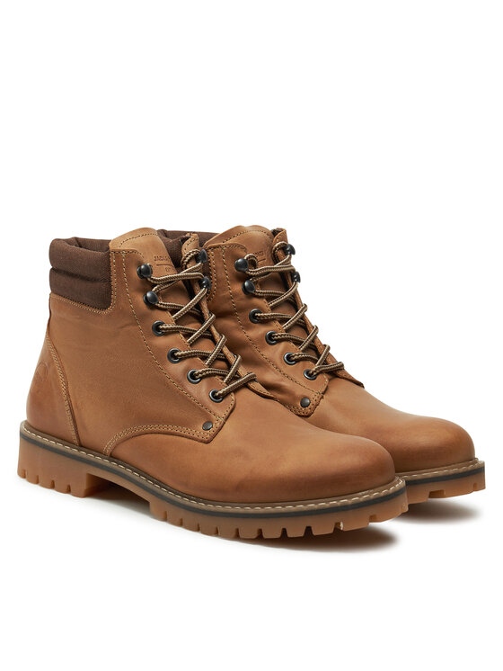 Jack & Jones Черевики туристичні Jack & Jones Jfwstanton 12257999 Коричневий