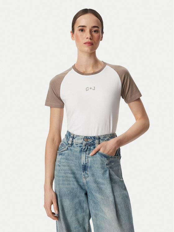 Guess Jeans Guess Jeans Camiseta W6YI04 K3637 Blanco Regular Fit