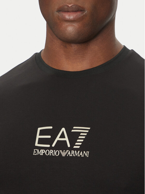 EA7 Emporio Armani EA7 Emporio Armani Футболка 7M000301 AF13739 UC001 Чорний Slim Fit