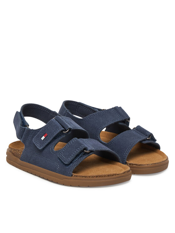 Tommy Hilfiger Сандали Tommy Hilfiger T3X2-34394-1899806 S Тъмносин