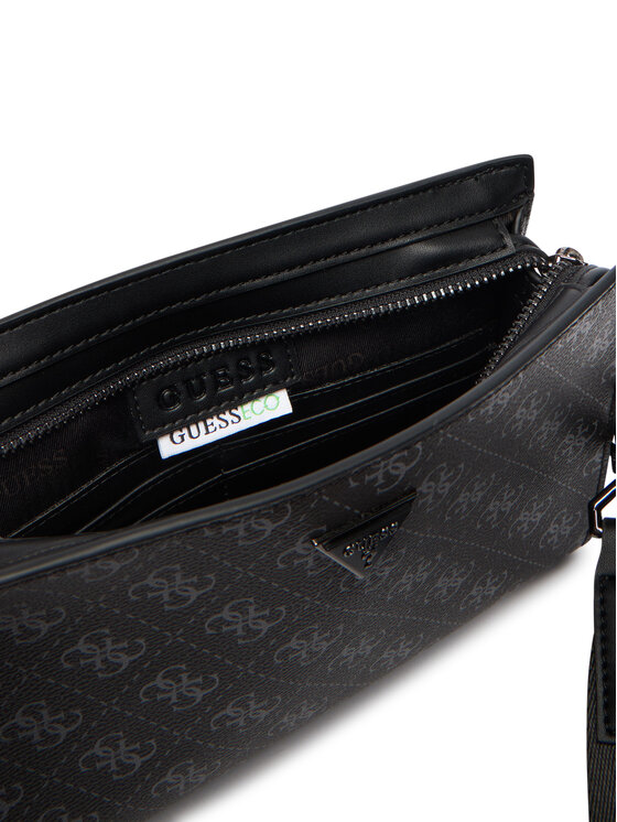 Guess Плоска сумка Guess HMMILO P6157 Чорний