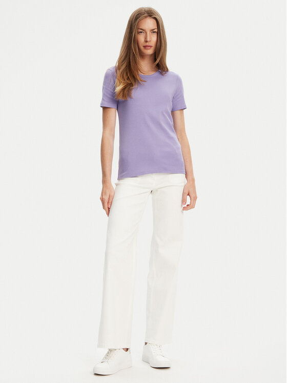 United Colors Of Benetton United Colors Of Benetton T-Shirt 3GA2E16A0 Μωβ Regular Fit
