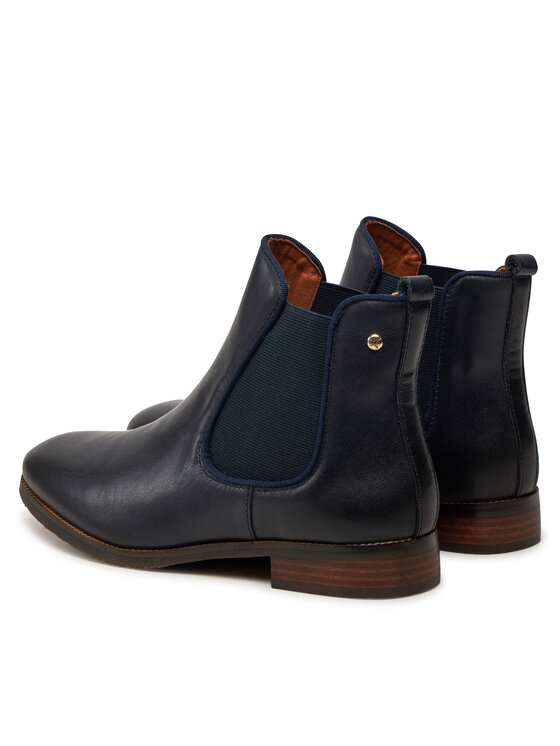 Pikolinos Členková obuv s elastickým prvkom Pikolinos W4D-8637ST Tmavomodrá