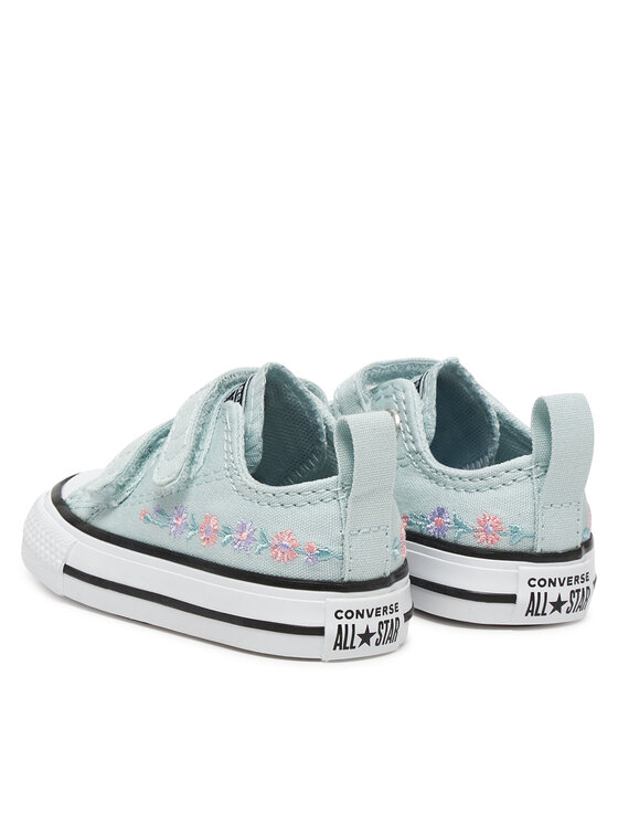 Converse Scarpe da ginnastica Converse Chuck Taylor All Star Florals A11785C Azzurro chiaro