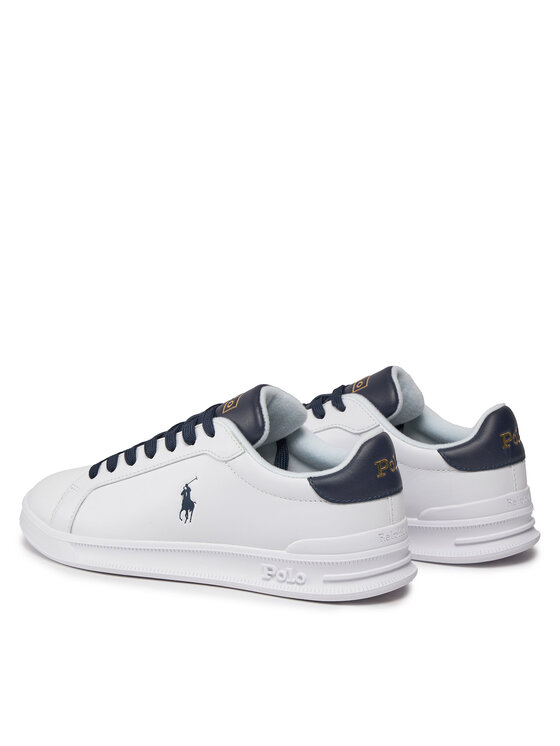 Polo Ralph Lauren Снікерcи Polo Ralph Lauren Hrt Ct Ii 804936610001 Білий