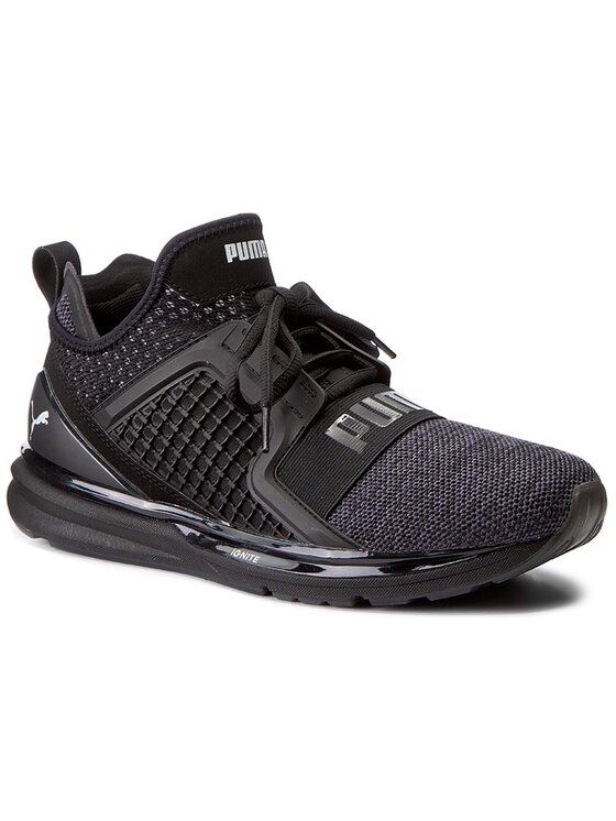 Puma Παπούτσια για Γυμναστήριο Puma Ignite Limitless Knit 189987 Μαύρο