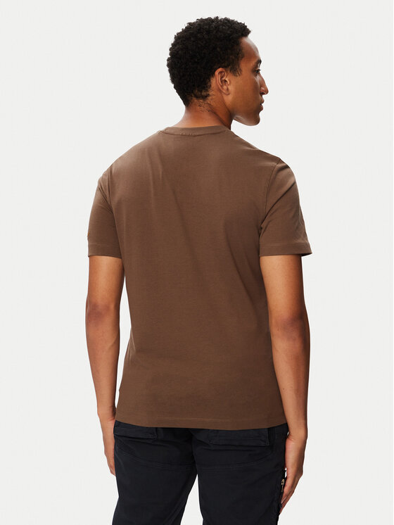 Aeronautica Militare Aeronautica Militare Camiseta 262TS2582UJ00750 Marrón Regular Fit