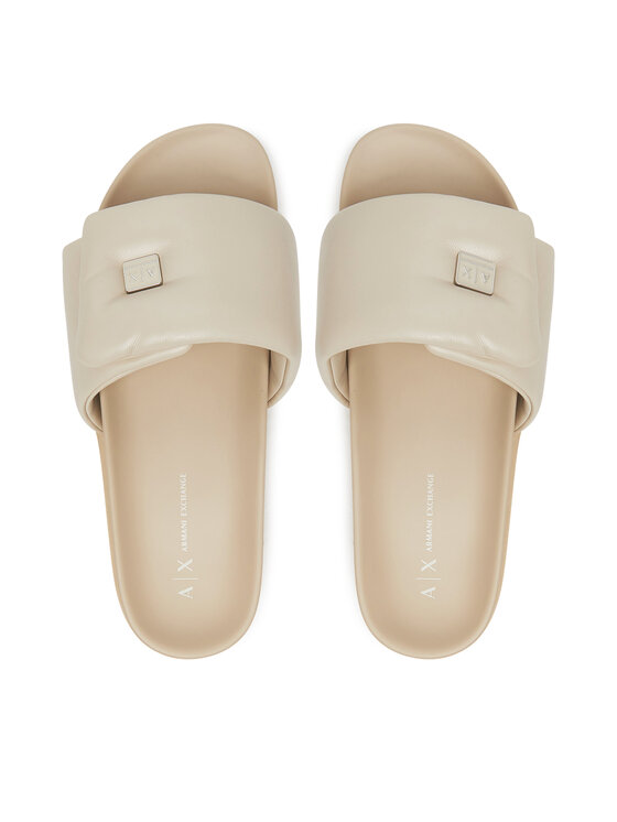 Armani Exchange Natikače Armani Exchange XDP061 XV926 01819 Écru
