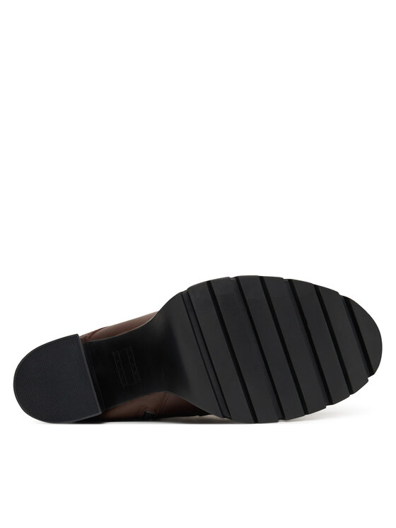 Tommy Jeans Botines planos Tommy Jeans Tjw Lace Up EN0EN02832 Marrón