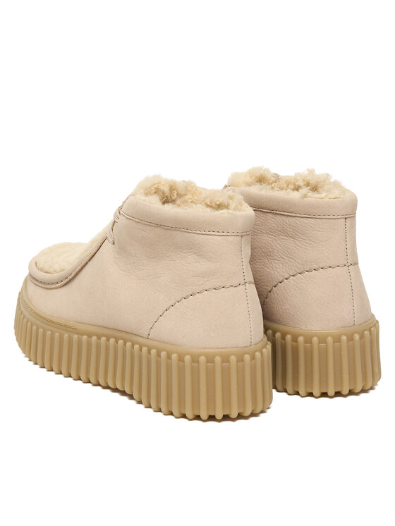 Clarks Черевики Clarks Torhill Moss 26182914 Бежевий
