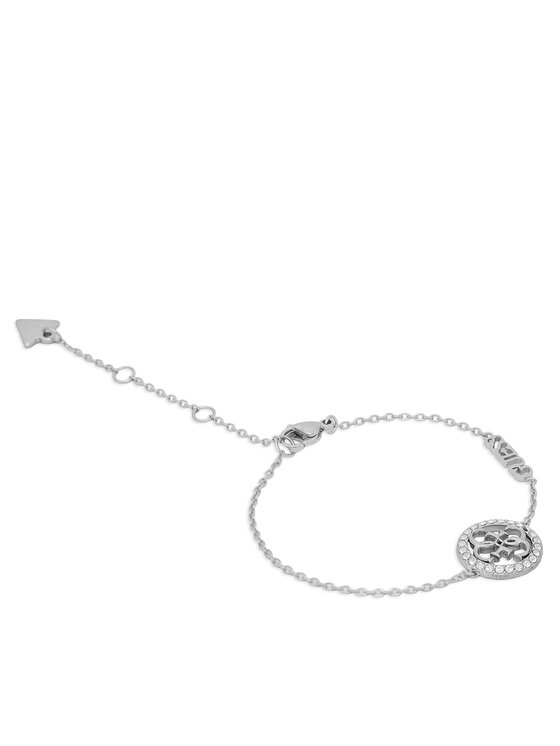 Guess Βραχιόλι Guess JUBB02 137JW Ασημί