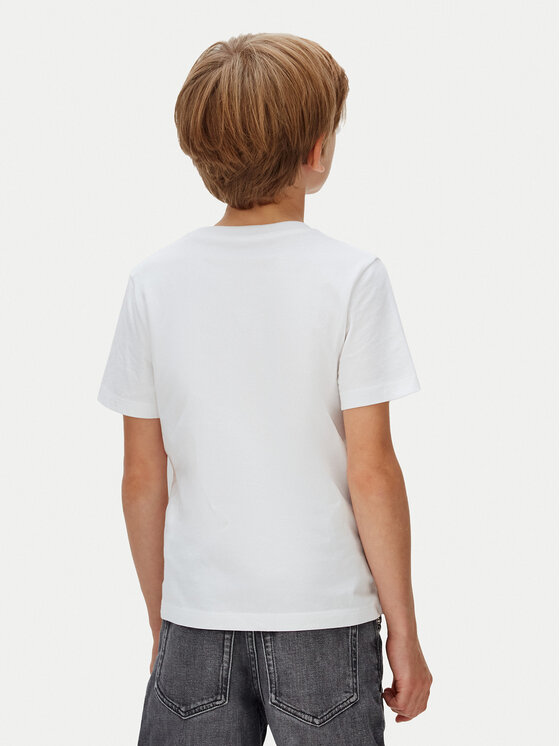 Calvin Klein Jeans Calvin Klein Jeans Camiseta Panel Colorblock IB0IB02609 Blanco Regular Fit