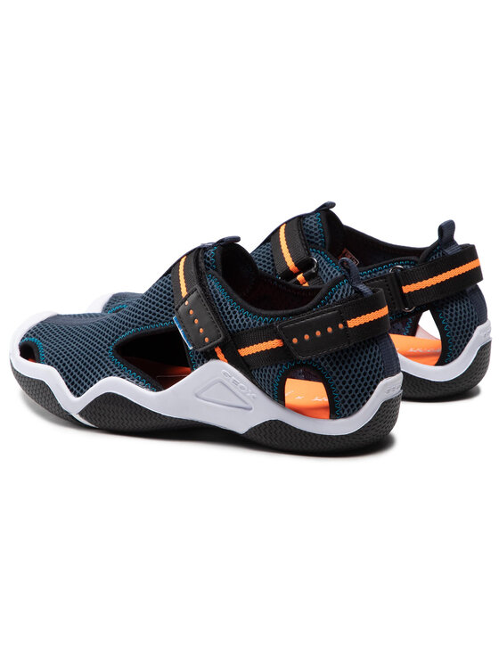 Geox Sandali Geox J Wader B. A J1530A 00014 C4074 D Blu scuro