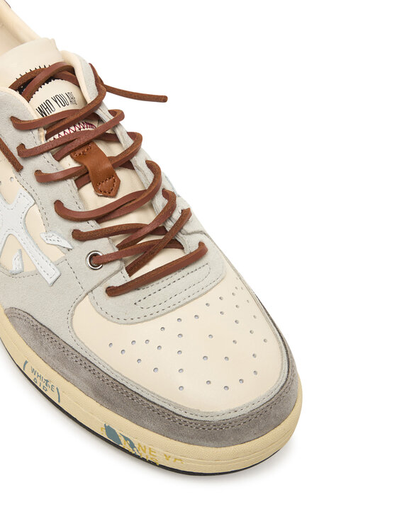 Premiata Sneakersy Premiata BSKT CLAY VAR 7616 Biały