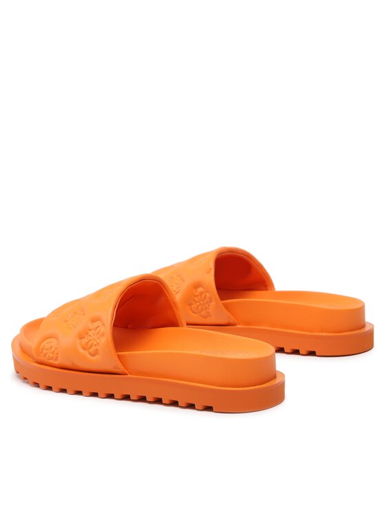 Guess Şlapi Guess Fabetza FL6BZT ELE19 Portocaliu