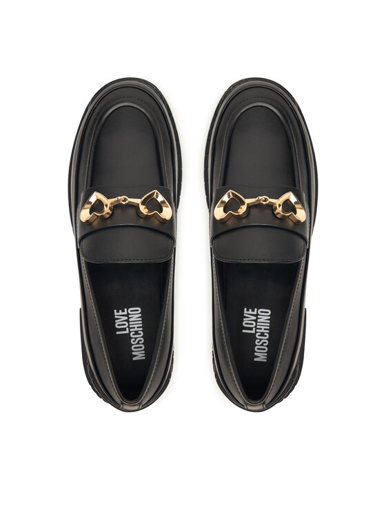 LOVE MOSCHINO Лофери LOVE MOSCHINO JA10023G1PIA0000 Чорний