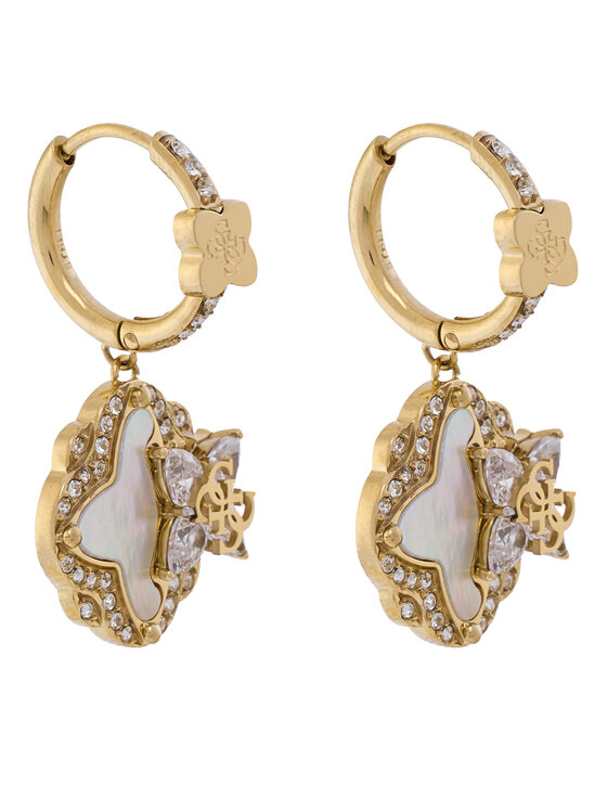 Guess Naušnice Guess JUBE05 583JW Zlatá