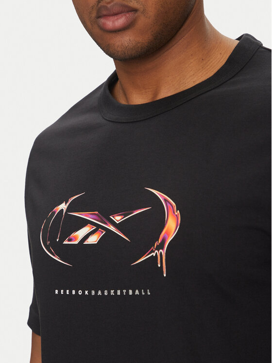 Reebok Reebok Футболка 100218818 Чорний Regular Fit