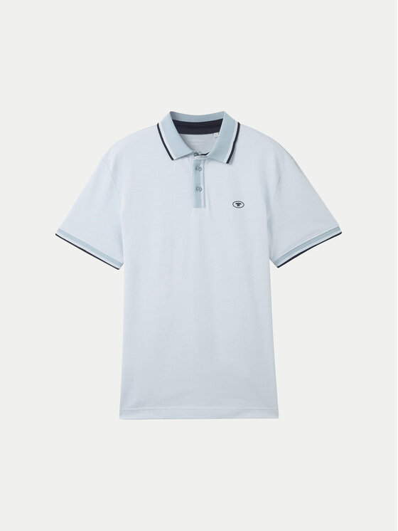 Tom Tailor Tom Tailor Polo majica 1040822 Svetlo modra Regular Fit