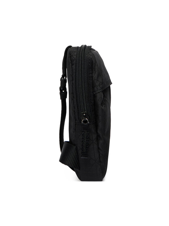 Calvin Klein Crossover torbica Calvin Klein Utility Emblem Phone Crossbody LV04D1192G Crna