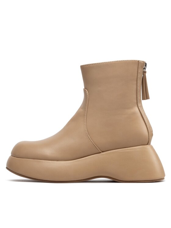 DeeZee Členková obuv DeeZee ZALY8813-8 Béžová