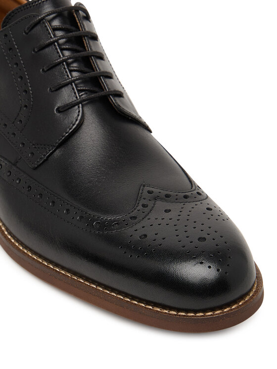 Clarks Туфлі Clarks CraftRemi Tip 26186390 Чорний
