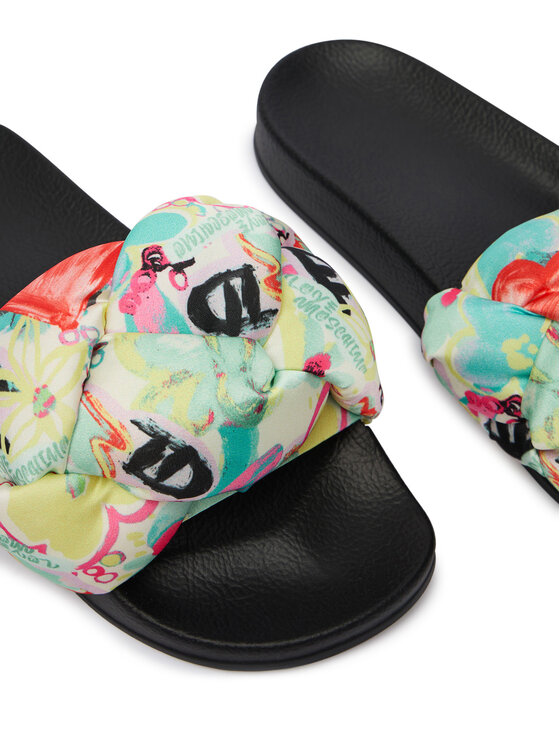 LOVE MOSCHINO Шльопанці LOVE MOSCHINO JA28312G0OIW480A Кольоровий