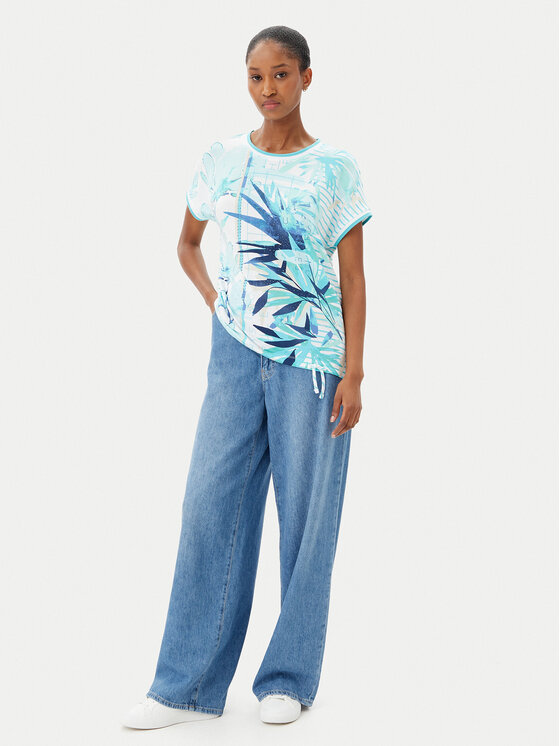 Olsen Olsen Футболка 11105047 Голубий Regular Fit