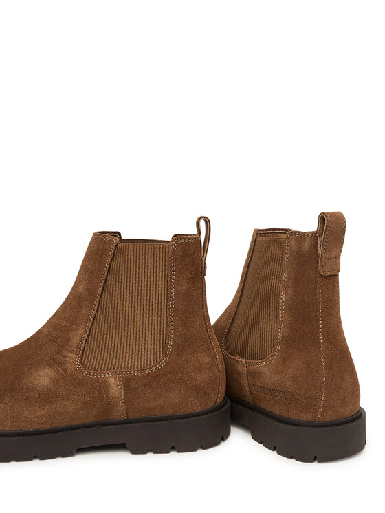 Birkenstock Μποτάκια με λάστιχο Birkenstock Highwood Slip On 1033181 Καφέ