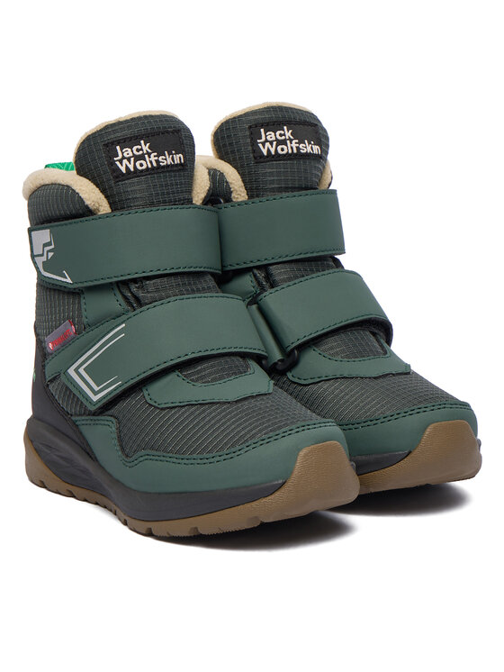 Jack Wolfskin Снігоходи Jack Wolfskin Polar Bear B Texapore Mid VC K A62144 E0206 Зелений