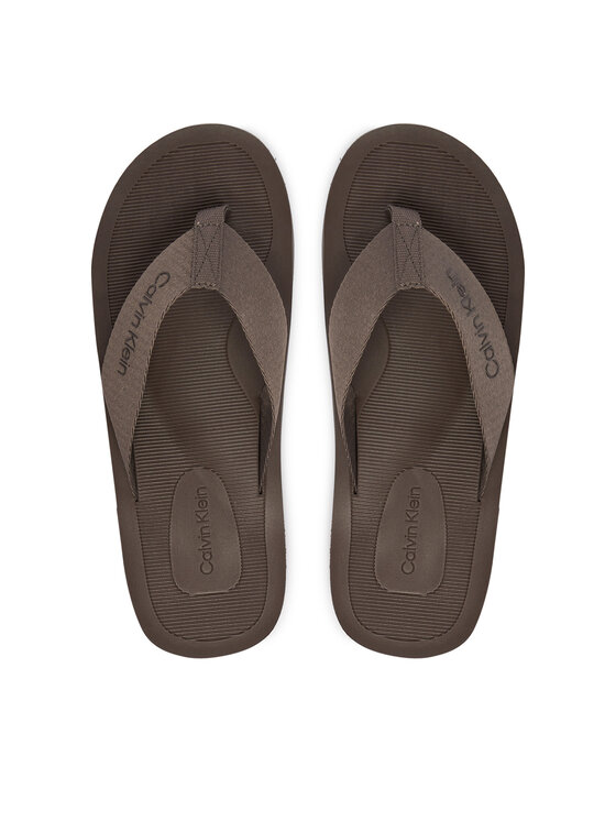 Calvin Klein Flip flop Calvin Klein Logo Webbing Strap HM0HM02106 Maro